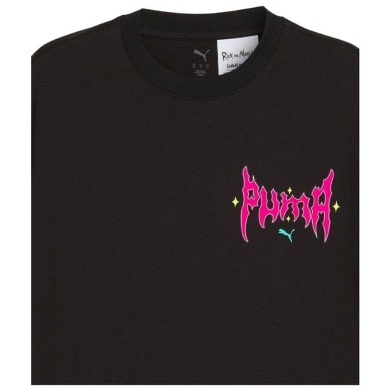 Puma Ανδρική κοντομάνικη μπλούζα Hoops x Rick and Morty Tee I